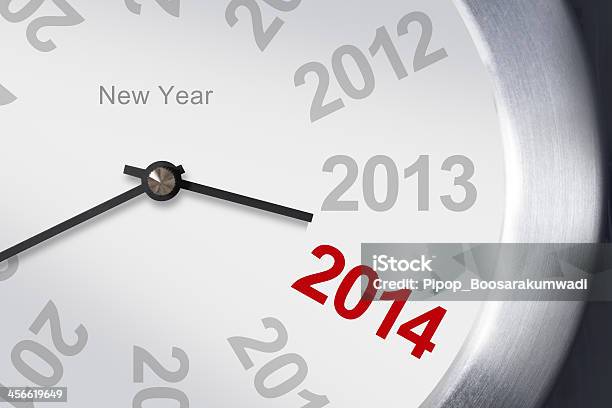 Neues Jahr 2014nahaufnahmekonzept Auf Weißem Hintergrund Stockfoto und mehr Bilder von 2012