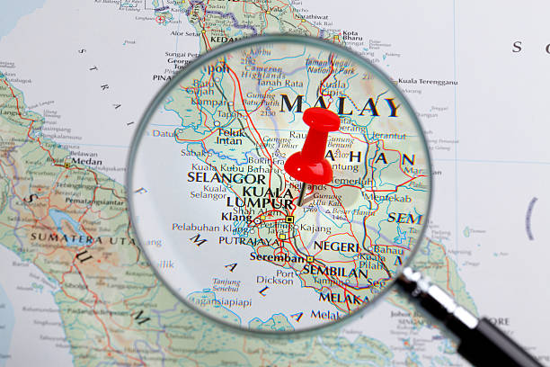 istock Map of Kuala Lumpur 456733937