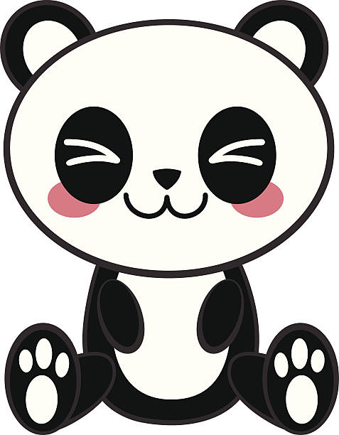 Kawaii Panda Stock Illustration - Download Image Now - Manga Style, Panda -  Animal, Kawaii - iStock