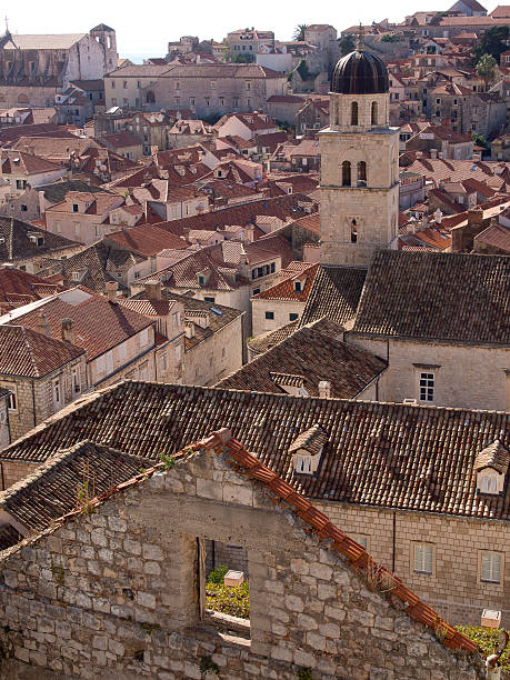 dubrovnik dubrovnik dachpfannen stock pictures, royalty-free photos & images