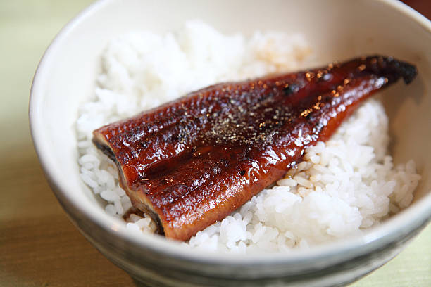 istock kabayaki eel on rice japanese style 456799447
