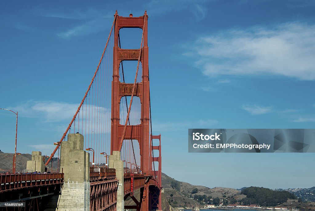 Lado de San Francisco, el puente Golden Gate. - Foto de stock de Aire libre libre de derechos