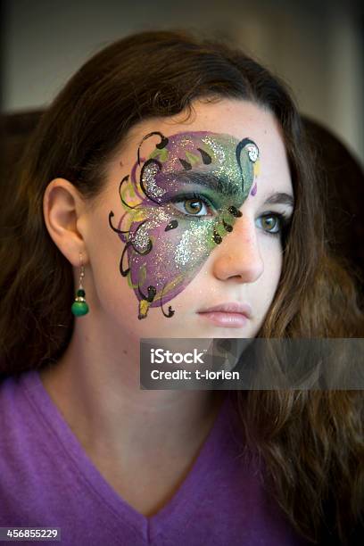 Teenager W Facepaint Stock Photo - Download Image Now - Carnival -  Celebration Event, Young Women, Adolescence - iStock