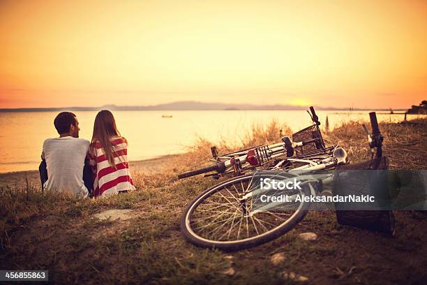 After A Bike Ride Stock Photo - Download Image Now - Activity, Adult, Adults Only