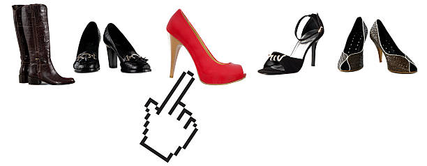 istock online shoe shopping 456856033