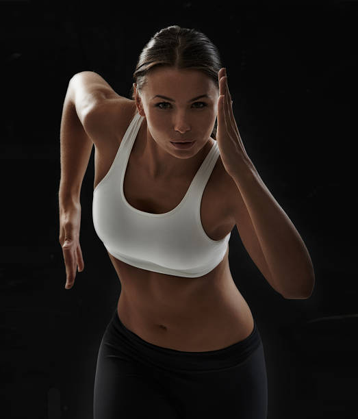 istock Sprinting to the finish line 456858529