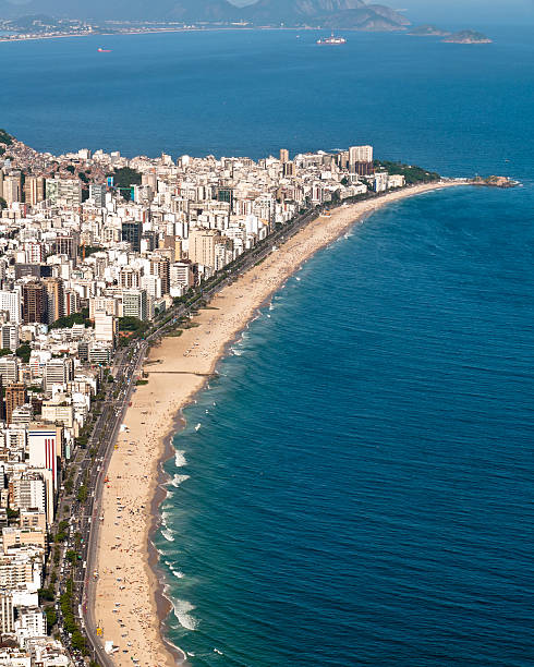 istock Aerial view of Ipanema and Leblon beach 456860989