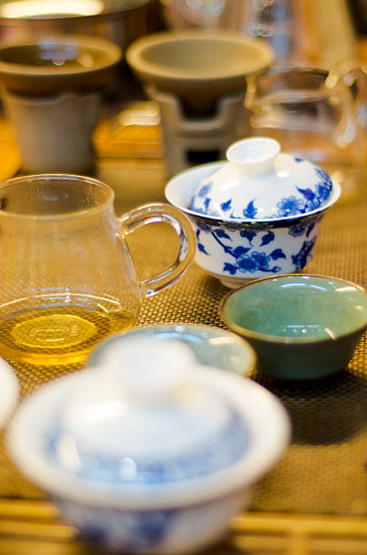 istock Chinese serving tea in a teahouse（7） 456861825