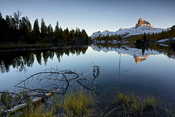 istock Sunset at Lake Federa 456866827