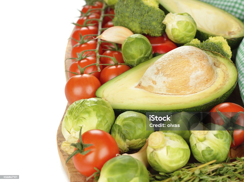 Varias verduras - Foto de stock de Aguacate libre de derechos