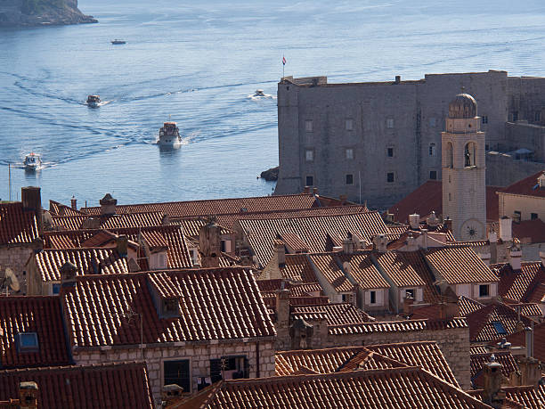 dubrovnik dubrovnik dachpfannen stock pictures, royalty-free photos & images