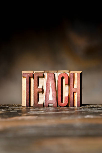 istock TEACH Antique Letterpress Printing Blocks 456873997