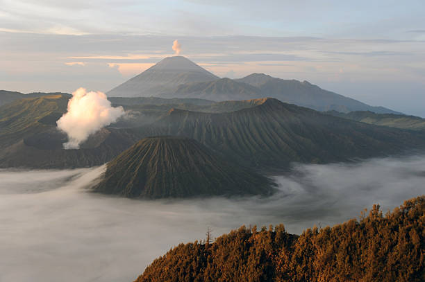 istock Landscape Bromo-Tengger-Semeru national park on the island of Java 456891857