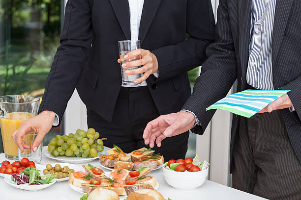 istock Business party on the open air 456906653