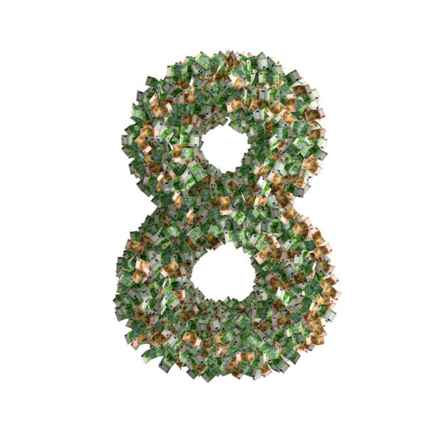 Chalk Tally Number Counting Mark on small wooden chalkboard background