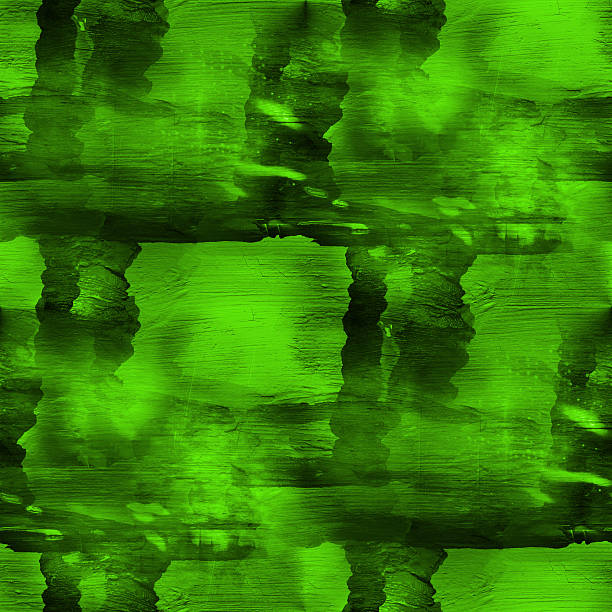 istock seamless artist cubism abstract art green texture watercolor wal 456914413