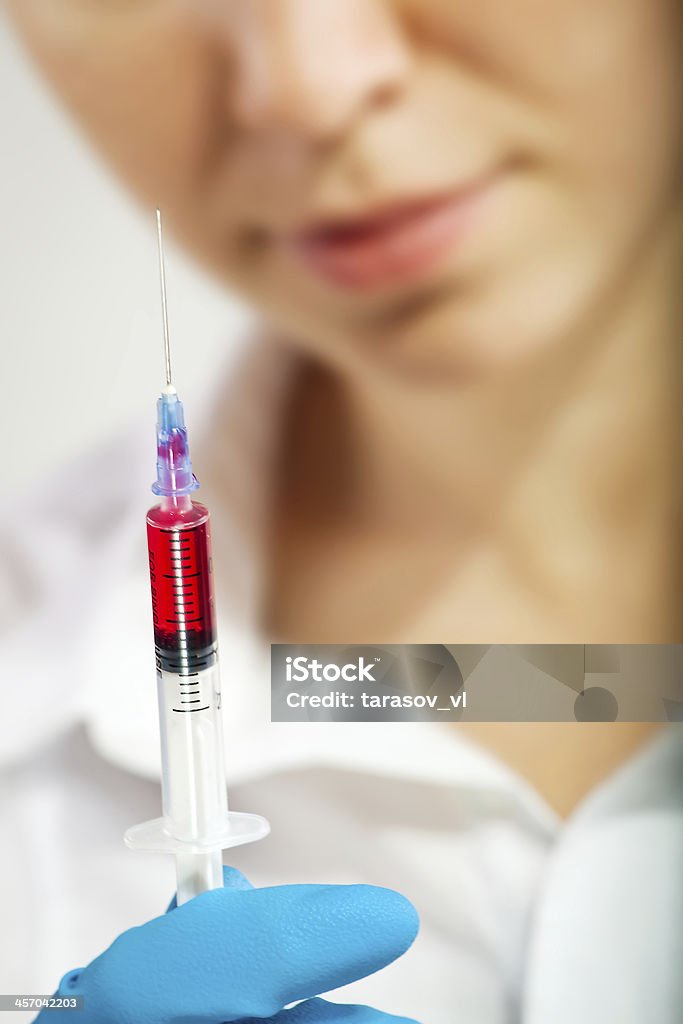 medical injection Accidents and Disasters Stock Photo