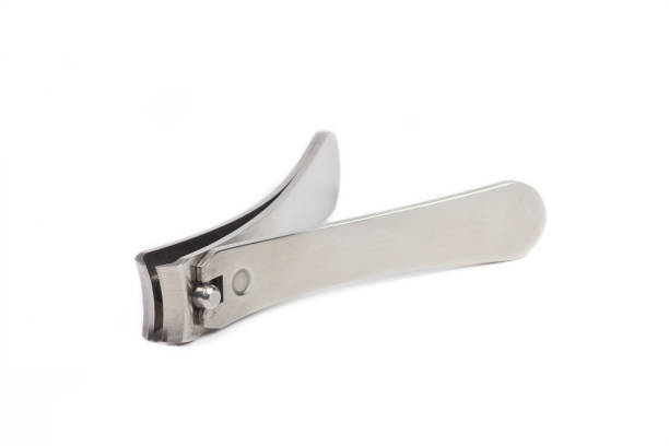istock stainless steel nail clippers isolated on white background 457043491