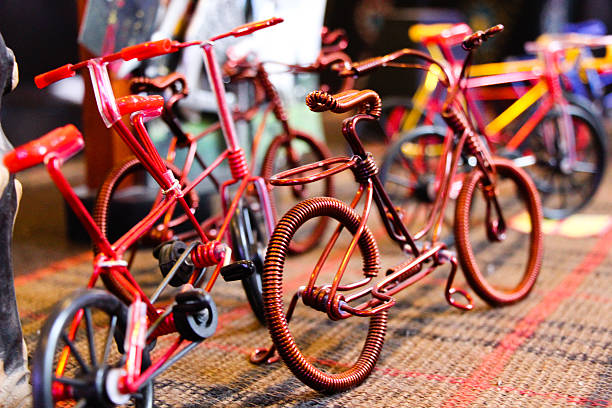 Miniatura de bicicleta - foto de acervo
