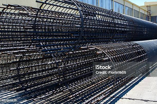 Steel Cage Made From Bars And Welded Wire Stock Photo - Download Image Now - Apartment, Architecture, Backgrounds