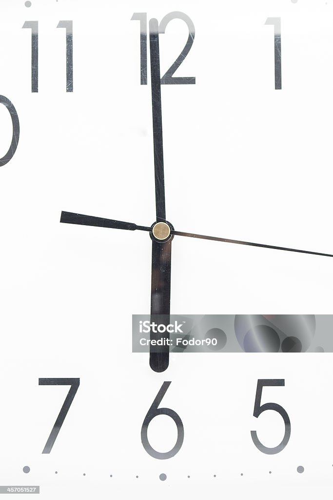 Uhr - Lizenzfrei Auf die Uhr sehen Stock-Foto