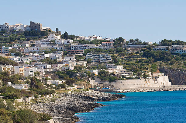 istock Panoramic view of Castro. Puglia. Italy. 457067837
