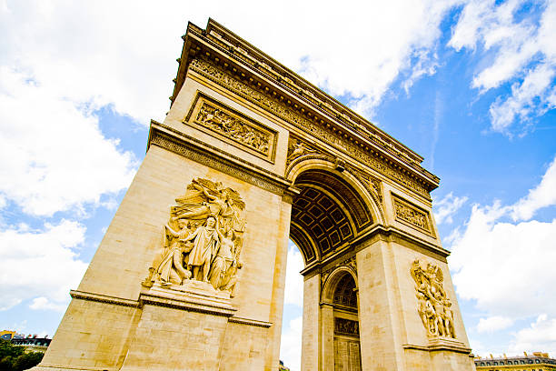 istock Famous Arc de Triomphe in Paris, France 457073199