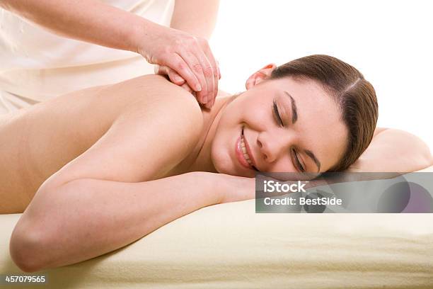 Young Woman Having Massage Stock Photo - Download Image Now - 20-29 Years, Adult, Alternative Therapy