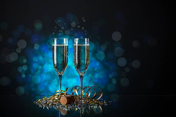 istock Pair glass of champagne 457080657