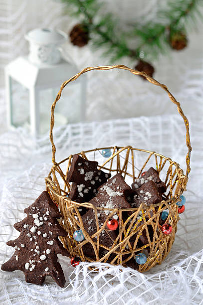 istock Christmas chocolate cookies 457098407