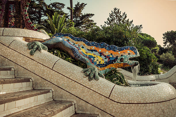 istock Park Guell in Barcelona. Catalonia, Spain 457098445