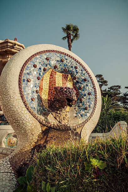 istock Park Guell in Barcelona. Catalonia, Spain 457098463