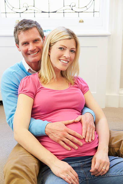 istock Couple Attending Ante Natal Class Together 457100011