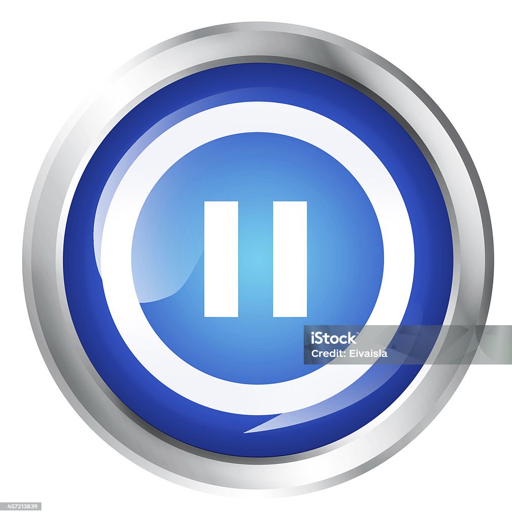 pause-Symbol - Lizenzfrei Icon Stock-Foto