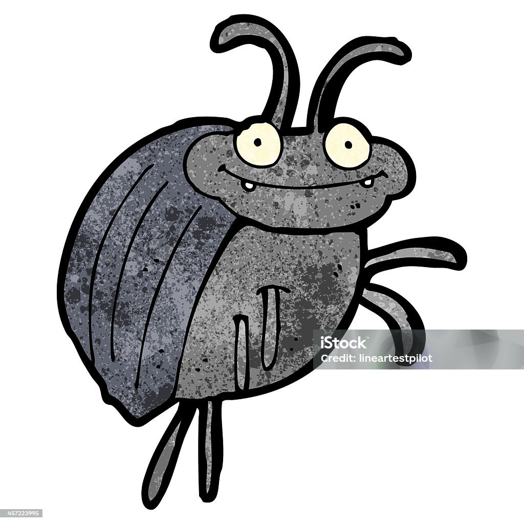 Distorted Bug Cartoon Cartoon Bug Stock Illustration - Download Image Now - Animal, Beetle ...