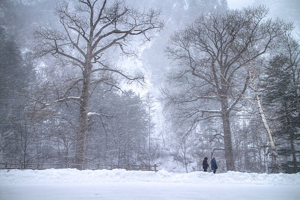 istock Snow mountain in Hokkaido, Japan 457331593