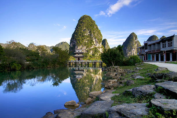 Pavilion in Jingxi, China