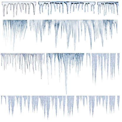 icicles catalog of diferent and real type