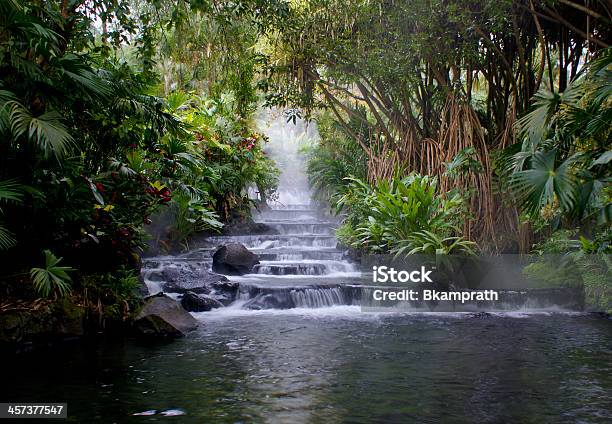 Hot Springs In La Fortuna Costa Rica Near Arenal Volcano Stock Photo - Download Image Now