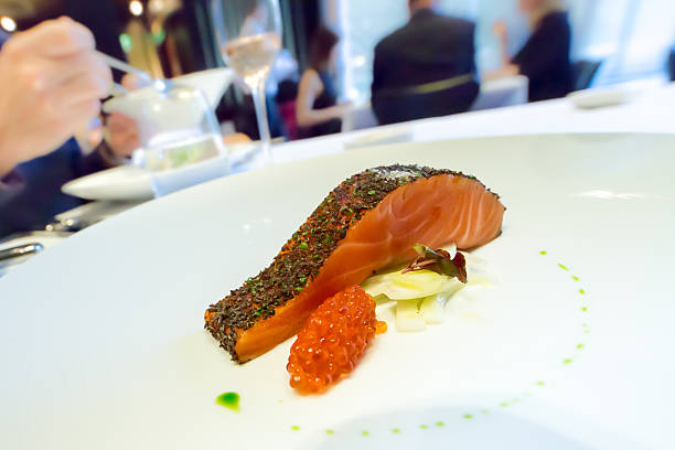 istock Ocean trout with fenel and roe 457377643