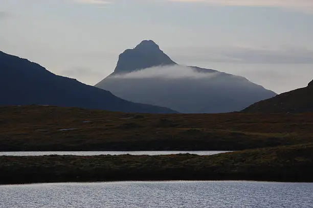 A mountain in Scotland's North-west between Ullapool and Lochinver.
