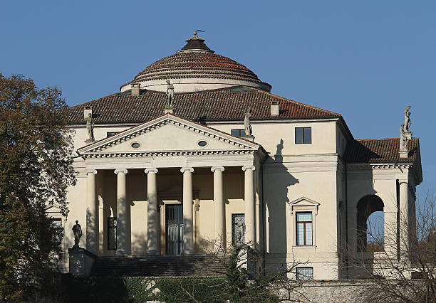 bela relativo a andrea palladio villa chamado la rotonda 6 - marquis imagens e fotografias de stock