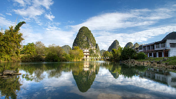 istock Pavilion in Jingxi, Guangxi, China 457389083
