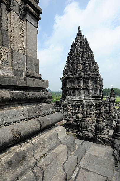 istock Archaeological site of Prambanan 457389725
