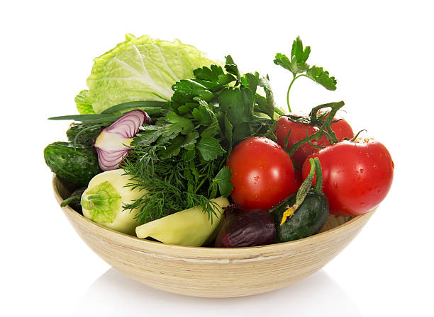 istock Fresh vegetables in a large bowl 457392387