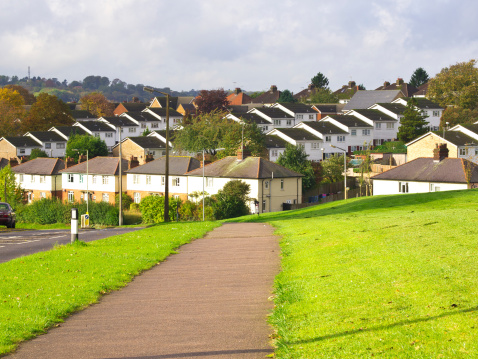 Detail from Hemel Hempstead small town west of London, not far from London Luton Airport.