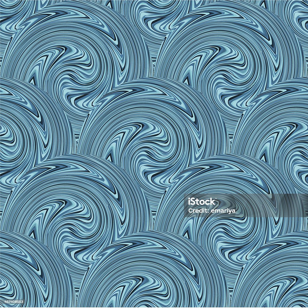 Seamless blue waves texture.  Vector - arte vectorial de Abstracto libre de derechos