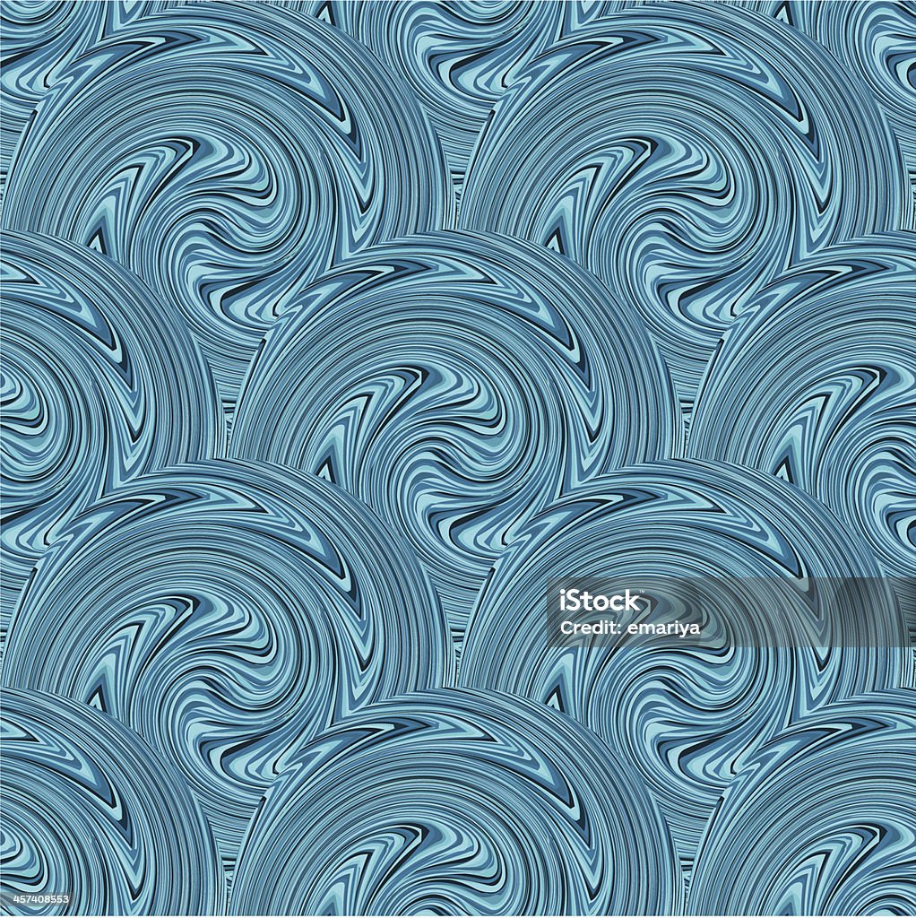 texture Seamless onde azzurre.  Vettore - arte vettoriale royalty-free di Acqua