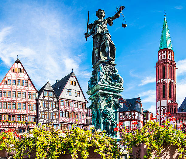 Frankfurt Old City Old City of Frankfurt, Germany. koln germany stock pictures, royalty-free photos & images
