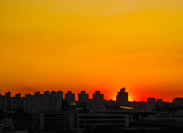 istock Sunset over Kiev City. Ukraine. 457417097